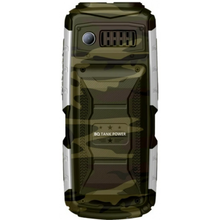 Телефон BQ 2430 Tank Power, камуфляж/серебро, фото , изображение 3