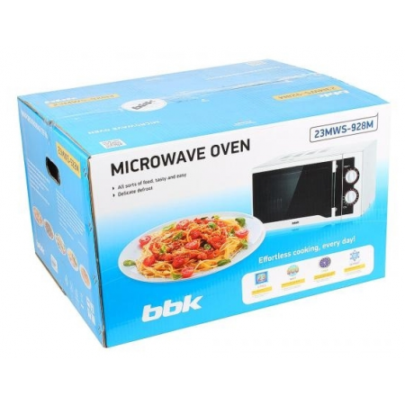 Микроволновая печь BBK 23MWS-928M/W, белый, фото , изображение 6