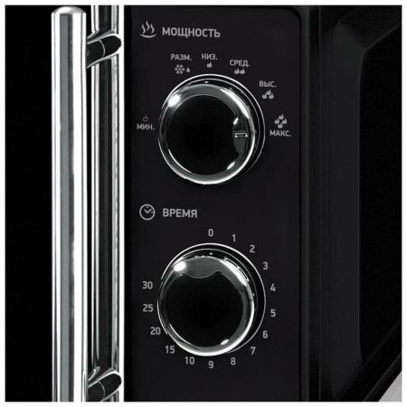 Микроволновая печь BBK 17MWS-794M/B-M, черный, фото , изображение 2