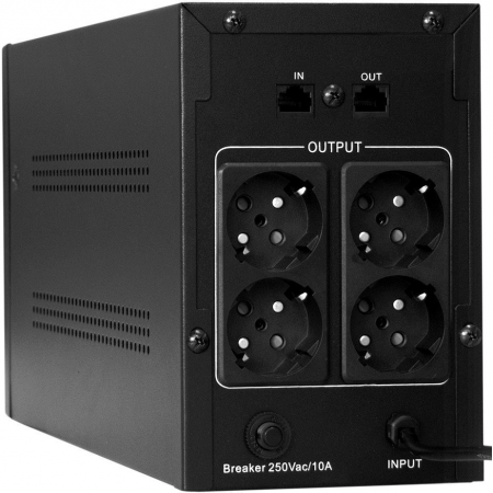 ИБП Exegate SpecialPro UNB-1000 LED (EURO,RJ), фото , изображение 2