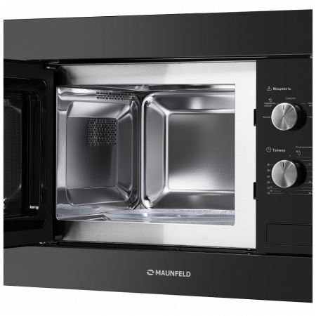 Микроволновая печь встраиваемая MAUNFELD MBMO.20.1PGB, черный, фото , изображение 6