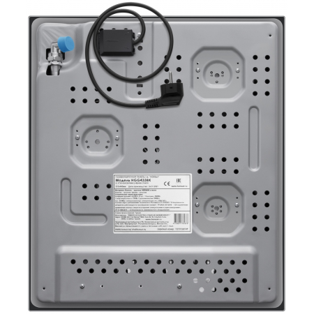 Газовая варочная панель HOMSAIR HGG433BK, черный, фото , изображение 16