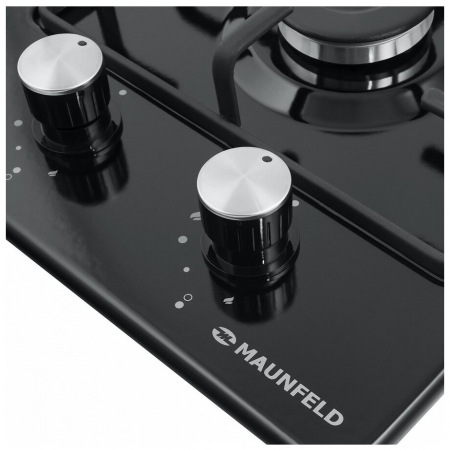 Газовая варочная панель MAUNFELD EGHE.32.3EB\G, черный, фото , изображение 8