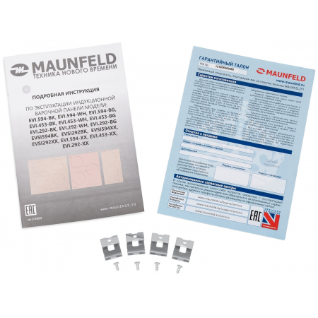 Индукционная варочная панель MAUNFELD EVI.594-BK, черный, фото , изображение 8
