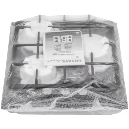 Газовая варочная панель HOMSAIR HGG433BK, черный, фото , изображение 17