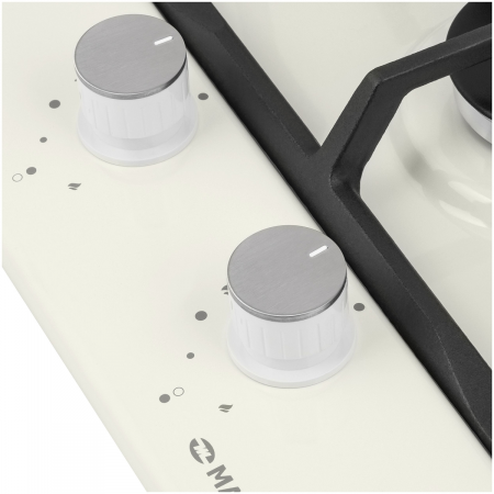 Газовая варочная панель MAUNFELD EGHE.32.63CBG/G, бежевый, фото , изображение 8