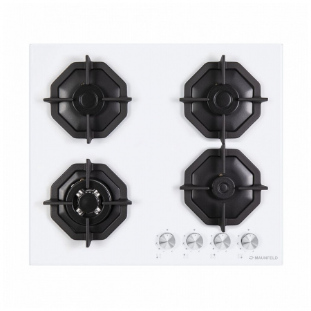 Газовая варочная панель MAUNFELD EGHG.64.23CW\G, белый, фото , изображение 3