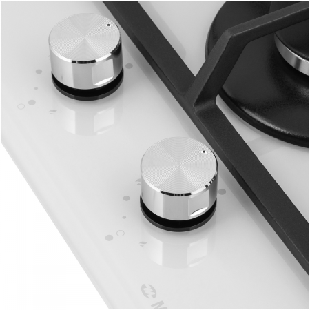 Газовая варочная панель MAUNFELD EGHG.32.63CW/G, белый, фото , изображение 6