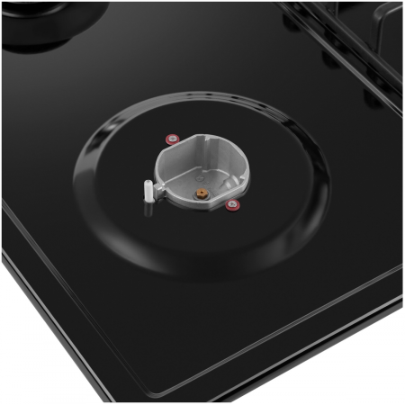 Газовая варочная панель MAUNFELD EGHE.64.3STS-EB/G, черный, фото , изображение 7