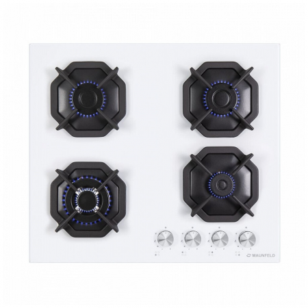 Газовая варочная панель MAUNFELD EGHG.64.23CW\G, белый, фото , изображение 4