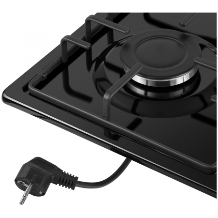 Газовая варочная панель MAUNFELD EGHE.64.3STS-EB/G, черный, фото , изображение 11