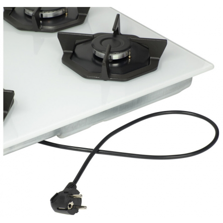 Газовая варочная панель MAUNFELD EGHG.64.2CW\G, белый, фото , изображение 10