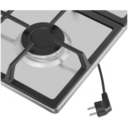 Газовая варочная панель MAUNFELD EGHS.64.43CS\G, серебристый, фото , изображение 14