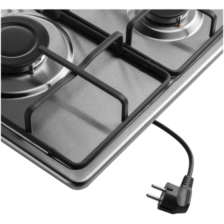 Газовая варочная панель MAUNFELD EGHS.43.3STS-ES/G, серебристый, фото , изображение 11