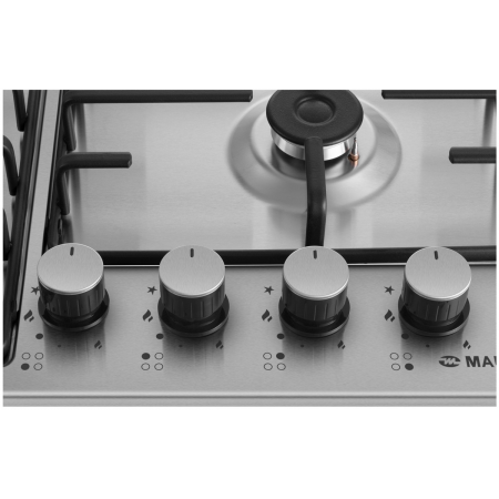 Газовая варочная панель MAUNFELD EGHS.64.3STS-ES/G, серебристый, фото , изображение 7