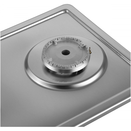 Газовая варочная панель MAUNFELD EGHS.32.6CS/G, серебристый, фото , изображение 8