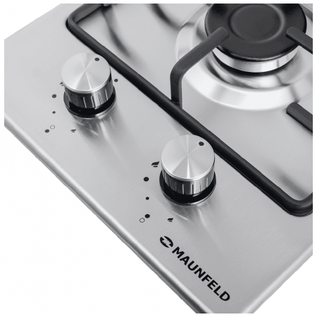 Газовая варочная панель MAUNFELD EGHS.32.3ES, серебристый, фото , изображение 7