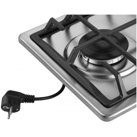 Газовая варочная панель MAUNFELD EGHS.32.6CS/G, серебристый, фото , изображение 12