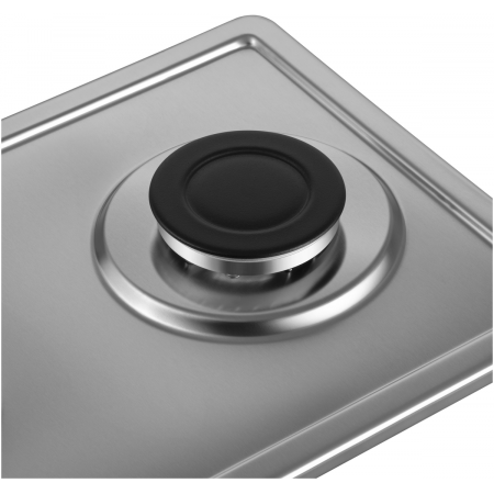 Газовая варочная панель MAUNFELD EGHS.32.6CS/G, серебристый, фото , изображение 9