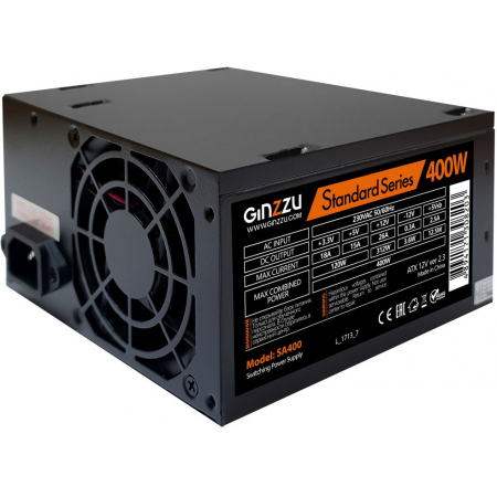 Блок питания 400W Ginzzu SA400 OEM, фото 