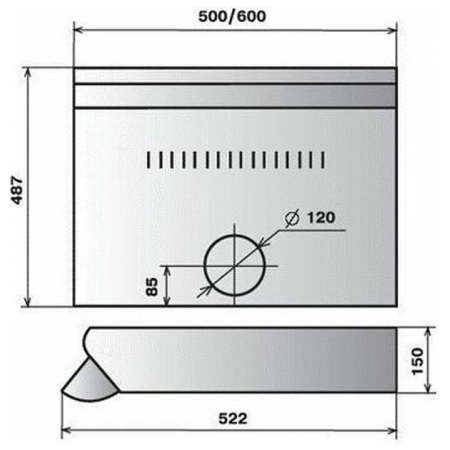 Плоская вытяжка ELIKOR Davoline 60П-290-П3Л, коричневый, фото , изображение 3