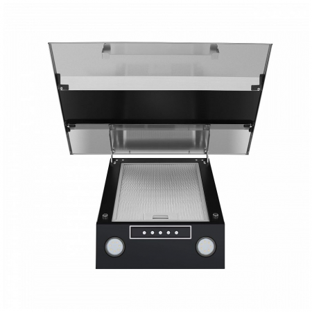 Наклонная вытяжка Maunfeld Bridge 60, черный/серебристый, фото , изображение 4