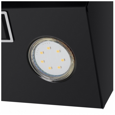 Наклонная вытяжка MAUNFELD Bridge 60, черный, фото , изображение 11