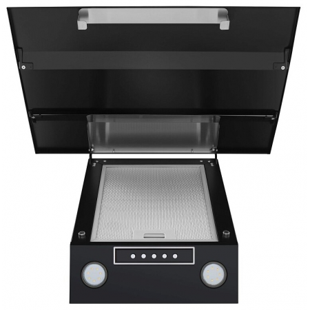 Наклонная вытяжка MAUNFELD Bridge 60, черный, фото , изображение 4