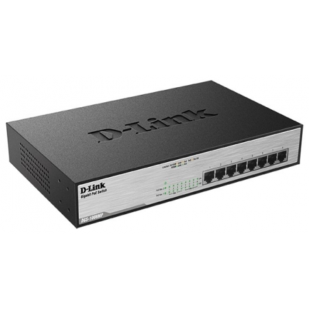 Коммутатор (свитч) D-Link DGS-1008MP, фото , изображение 2