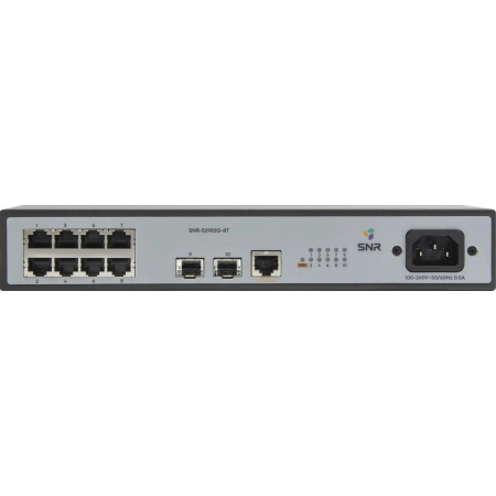 Коммутатор (свитч) SNR SNR-S2982G-8T, фото 