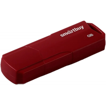 USB Flash накопитель 4Gb SmartBuy Clue Burgundy (SB4GBCLU-BG), фото 