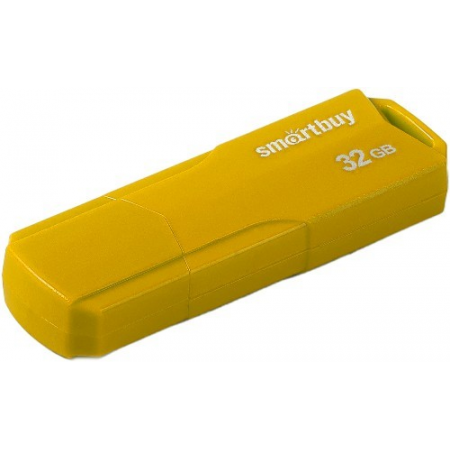 USB Flash накопитель 32Gb SmartBuy Clue Yellow (SB32GBCLU-Y), фото 
