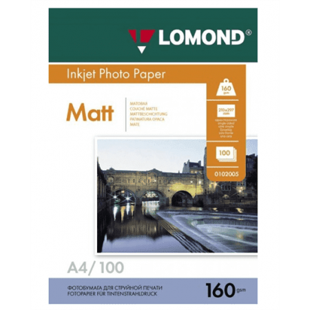 Фотобумага Lomond 0102005 A4, фото 