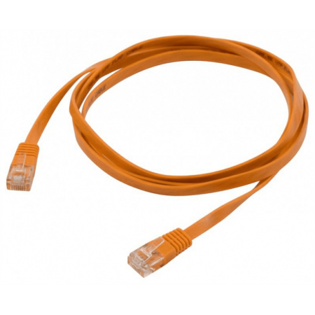 Патч-корд cat5E molded 1.5м оранжевый RJ-45 (m)-RJ-45 (m), фото 