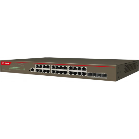 Коммутатор управляемый в стойку, 24*1Gbit RJ45, 4*SFP 10Gbit,  console port IP-COM G5328X, фото 