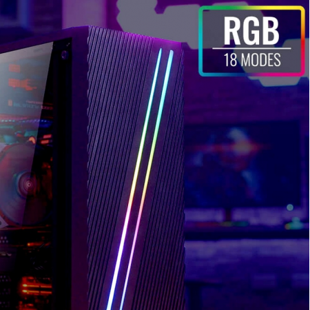 Корпус AeroCool Streak Black, фото , изображение 8