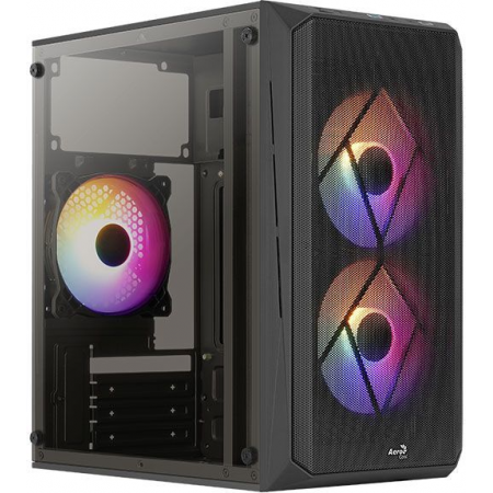Корпус AeroCool CS-107 [CS-107-A-BK-V2] Black, фото 