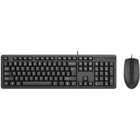 Клавиатура + мышь A4Tech KK-3330 Black, фото 