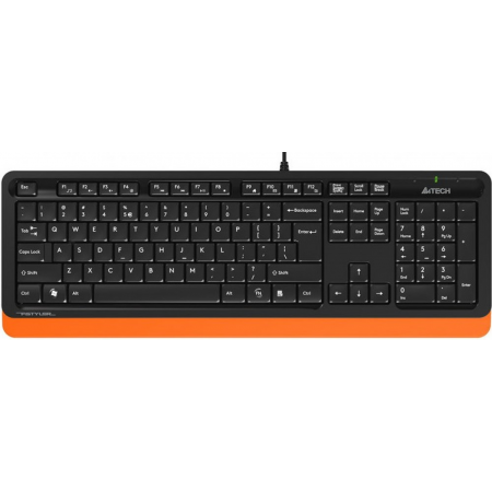 Клавиатура + мышь  A4Tech Fstyler F1010 Black/Orange, фото , изображение 3