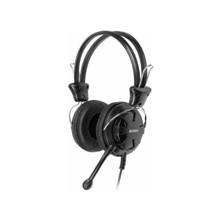 Компьютерная гарнитура A4Tech HS-28, черный, фото 