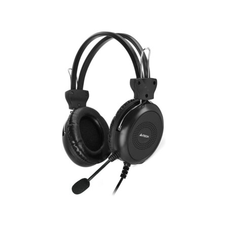 Компьютерная гарнитура A4Tech HU-30, черный, фото 