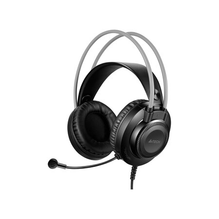 Компьютерная гарнитура A4Tech FH200U, grey, фото 