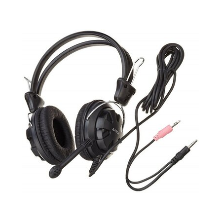 Компьютерная гарнитура A4Tech HS-28, черный, фото , изображение 2