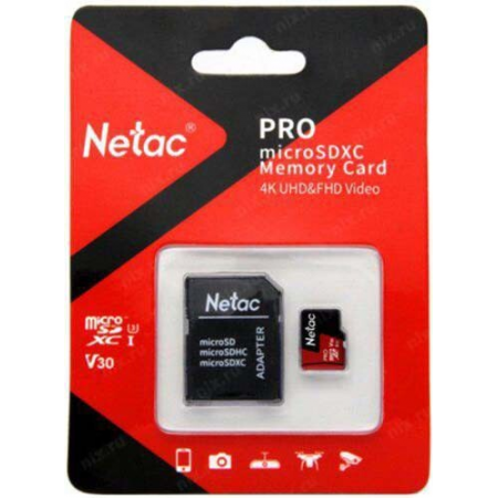 Карта памяти 512Gb MicroSD Netac P500 Extreme Pro (NT02P500PRO-512G-S), фото 