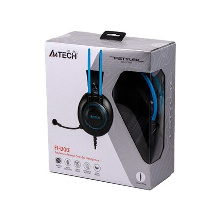 Наушники A4Tech Fstyler FH200i, blue, фото , изображение 5