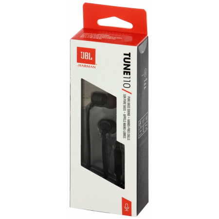 Наушники JBL Tune 110, черный, фото , изображение 6