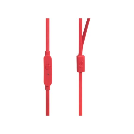 Наушники JBL Tune 110, красный, фото , изображение 5