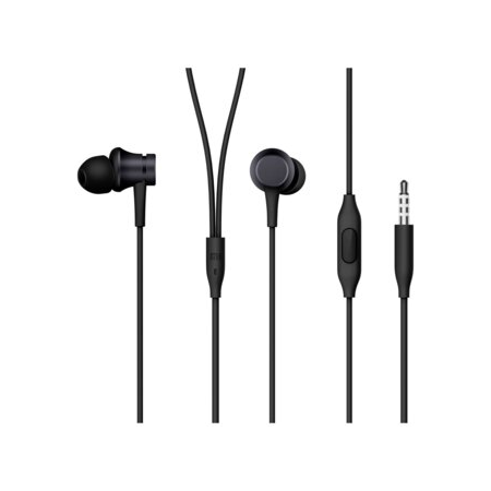 Наушники Xiaomi Mi In-Ear Headphones Basic, черный, фото , изображение 3