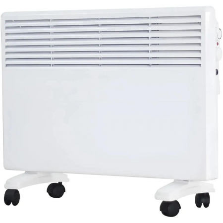Конвектор Neoclima Intenso 1500 1.5 квт (опоры с колесиками) Мощность 750/1500 Вт, Электропитание 220-240/50 В/Гц, Степень защиты 	 	IPX4, Размеры (ШхВхГ) 655х505х120 мм, Вес 4,8 кг. Экономное энергопотребление (2 режима мощности), Поддержание температуры, фото 