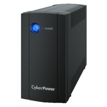 UPS: CyberPower UTC650E LineInteractive, 650VA/360W 2 Schuko Black, фото 